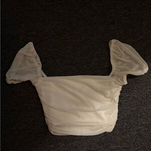Princess Polly Cream Puff Sleeve Blouse
